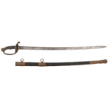 German Import U.S. Model 1850 Foot Officers Sword