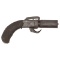 Rare Folding Trigger Pillock Pepperbox by J.R. Cooper