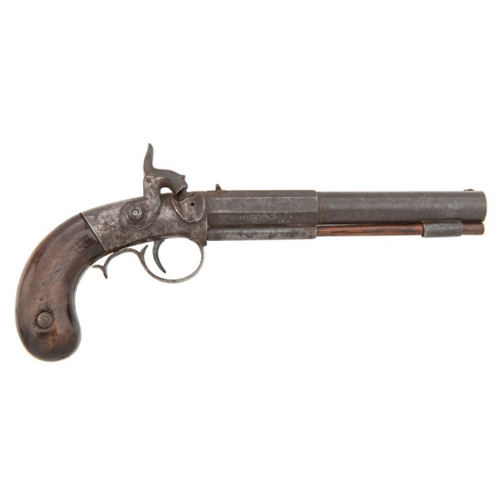 A.W. Waters All Metal Single-Shot Percussion Pistol