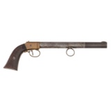 Brass Percussion Straight-Pull Parlor Pistol