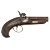 Philadelphia Derringer Attributed to Private J.H. Huddle, 9th Texas Infantry