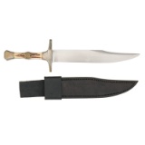 Contemporary Kessnick Bowie Knife with Stag Grip