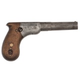 Rare H.C. Fays Patent Model Breechloading Pocket Pistol