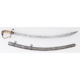 Early Horse Head Pommel Officers Sword