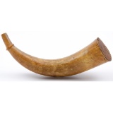 Engraved Powder Horn