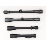 Lot of Four Rifle Scopes