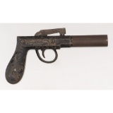 Butler's Patent All Metal Percussion Single-Shot Pistol