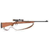 ** Birmingham Small Arms Bolt-Action Rifle with Scope