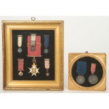 Crimean War Medals Including British Order of the Bath