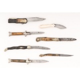 Lot of Seven Antique Folding Knives