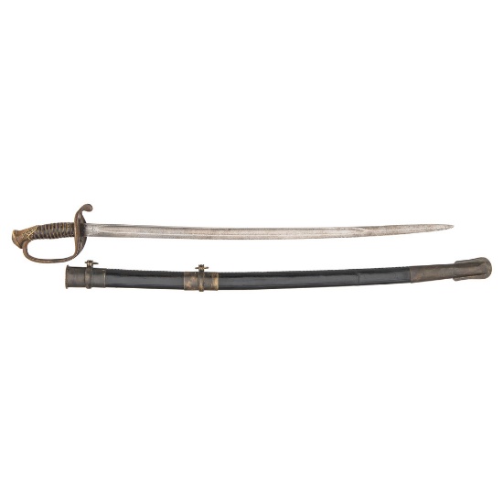 Confederate Boyle & Gamble Foot Officer's Sword