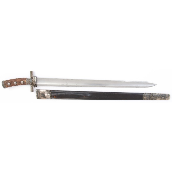 Silver Mounted Austrian Hunting Sword