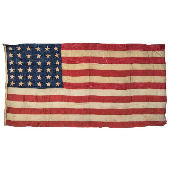 Civil War-Era 36-Star American Flag