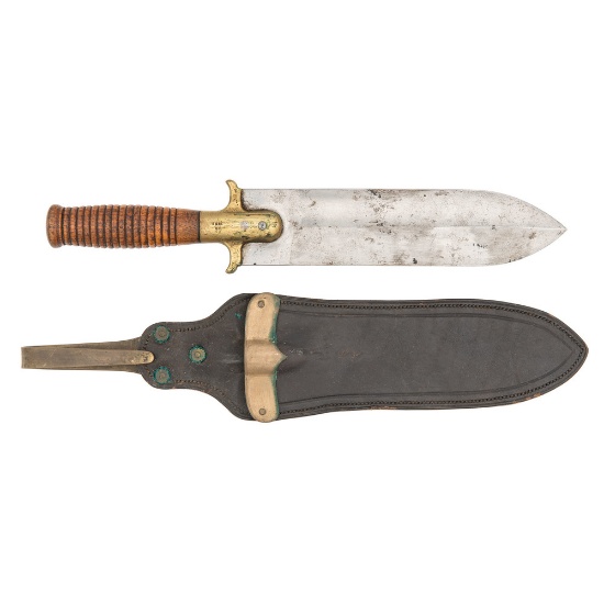 Rare US Model 1890 Springfield Hunting Knife