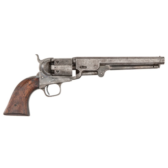 Colt London Navy WD Marked Percussion Revolver