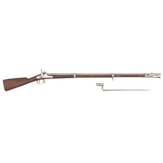 Confederate Refurbished Harpers Ferry Model 1842 Musket with Bayonet
