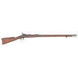 US Model 1873 Springfield Trapdoor Rifle With Metcalf Attachment