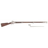 Confederate Refurbished Harpers Ferry Model 1842 Musket with Bayonet