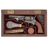 Cased Colt Model 1849 Pocket Revolver