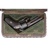 Cased Chamelot-Delvigne Pinfire Revolver
