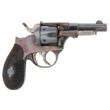 Scarce Small Sized Dreyse Model 1883 Double Trigger Officer's Revolver