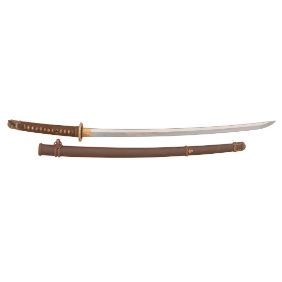 Shinto Japanese Samurai Sword (Katana) in Shin-Gunto Mounts