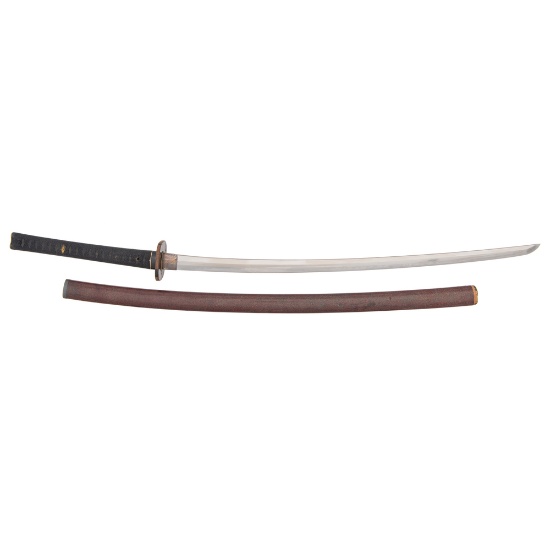 Shinto Japanese Sword (Katana) Signed Morimitsu