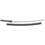 A Fine Koto Japanese Samurai Sword (Katana) with Fine Period Horimono