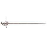 17th Century Italian Swept-Hilt Rapier