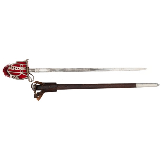 J.R. Gaunt British Highland Officer's Sword, The Black Watch of Canada