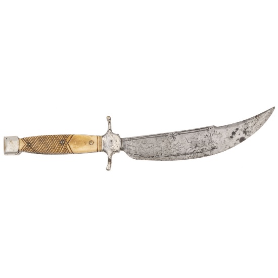 Unmarked Sheffield Bowie Knife