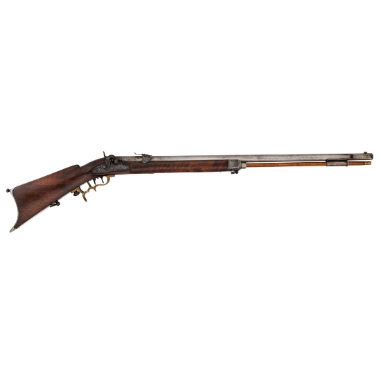 J. Muller Schuetzen-style Percussion Rifle, .68 cal