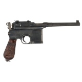 **1930s Commercial Mauser C96 Pistol with Shoulder Stock