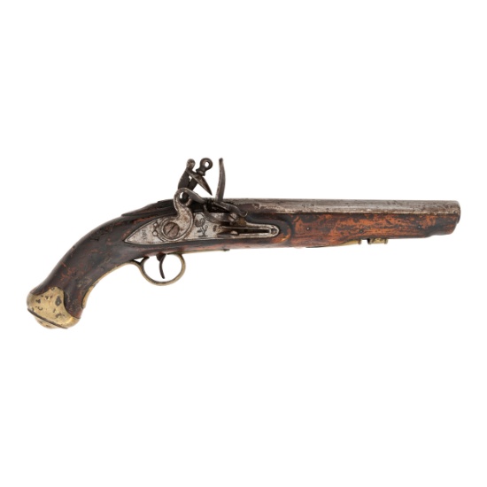 East India Company Marked Cabine Caliber Flintlock Pistol