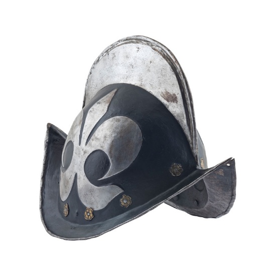 A Munich Town Guard Comb Morion Helmet Circa 1600 with Paperwork