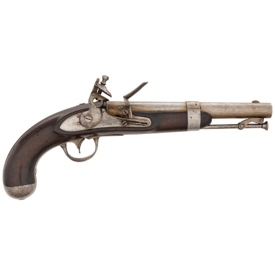 US Model 1836 Flintlock Pistol by R Johnson