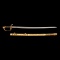 Exceptional Etched Blade Ames US Model 1850 Foot Officer Sword Presented to Col (General) Horace Lee
