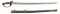 Ames Model 1850 Foot Officers Sword Presented to Lt. Cornelius Batchelder - WIA at Gettysburg