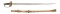 Non-Regulation Import Staff & Field Officers Sword Inscribed to Lt. Col. Andrew W. Raffen