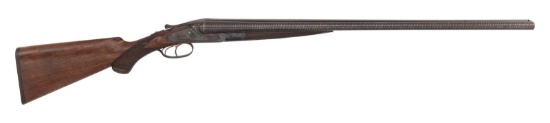 **F-Grade Lefever Arms Company SxS Hammerless Shotgun with Twist Steel Barrels