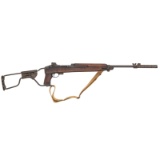 **Inland U.S. M1A1 Paratrooper Carbine with M8 Grenade Launcher and Updated Rear Sight