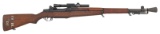 ** U.S. Springfield M1 Garand Rifle with M1-D Mounts, Lyman Alaskan Scope, and M2 Flash Hider