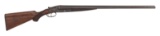 **F-Grade Lefever Arms Company SxS Hammerless Shotgun with Twist Steel Barrels
