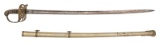 Clauberg Non-Regulation Staff & Field Officers Sword of Lt. Charles Lee - 11th Indiana Vol Infantry