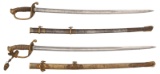 Two Ames Presentation Swords, Lt. Henry Ward WIA Antietam, Spotsylvania & Petersburg, POW Petersburg