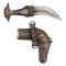 An Omani Silver Mounted Jambiya Dagger