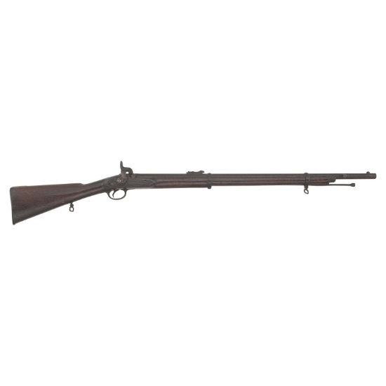 Confederate "A" Marked Cleaned & Repaired British Pattern 1856 Enfield Rifle Dated 1861