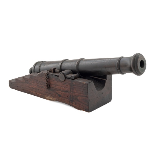 19th Century Bronze Salute Gun by William Parker