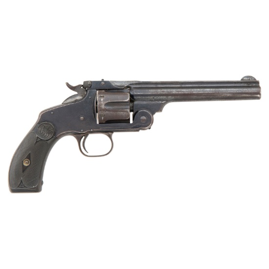 Very Rare US Revenue Cutter Service Delivered Smith & Wesson New Model No 3 Revolver with Factory Le
