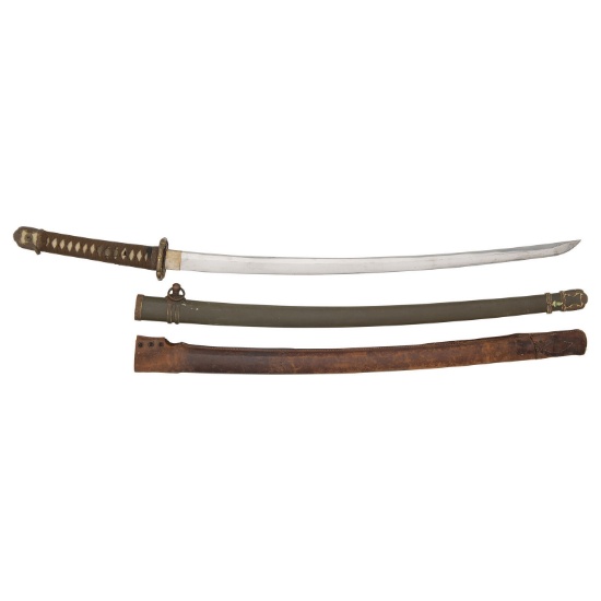 Signed WWII Japanese Shin Gunto